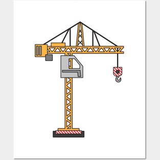 My Little Toy Crane Posters and Art